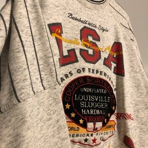 Vintage Louisville slugger sweatshirt
